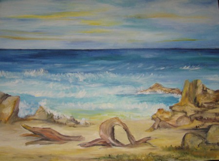 Aguas Blancas Maitencillo 80 x 100
